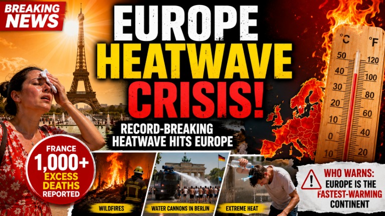 France records heatwaves