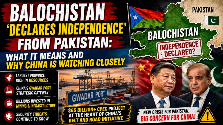Balochistan Independence Claim Explained