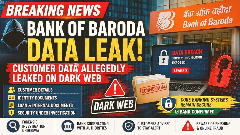Bank of Baroda Data Leak