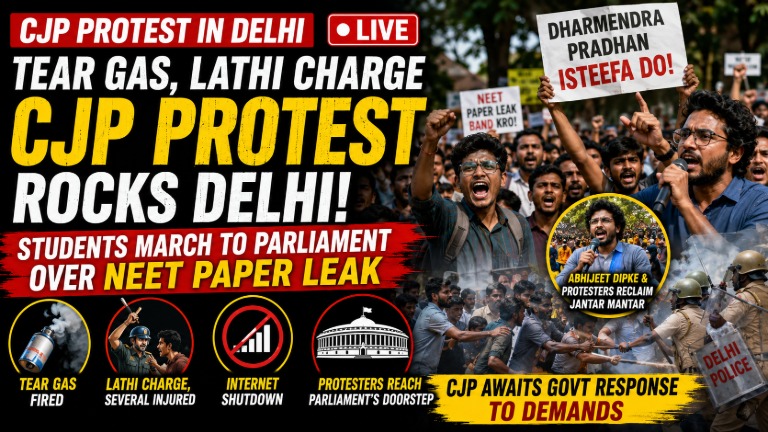 CJP Protest at Jantar Mantar