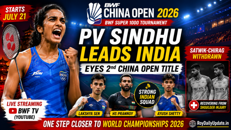 PV Sindhu Leads India's Charge