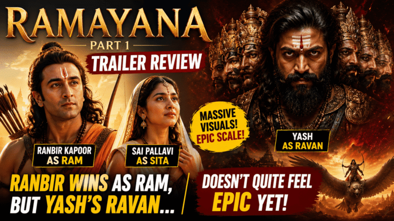 Ramayana Trailer Review: Ranbir Kapoor Impresses as Lord Ram, But Yash's Ravan Doesn't Fully Convince