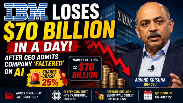 IBM's Biggest Market Crash Since 1987 AI Strategy
