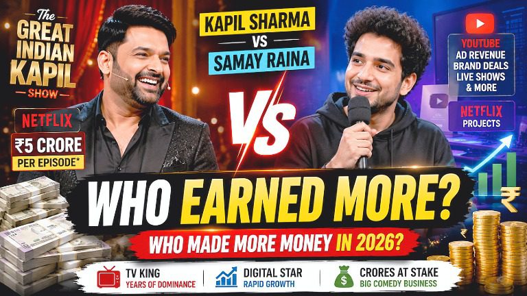 Kapil Sharma vs Samay Raina: Who Earned More Money