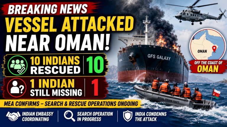 MEA Confirms 10 Indians Rescued, One Missing