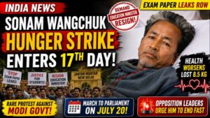 Sonam Wangchuk's Hunger Strike Enters 17th Day