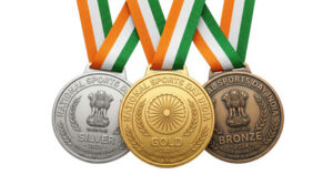 gold ,silver,bronze