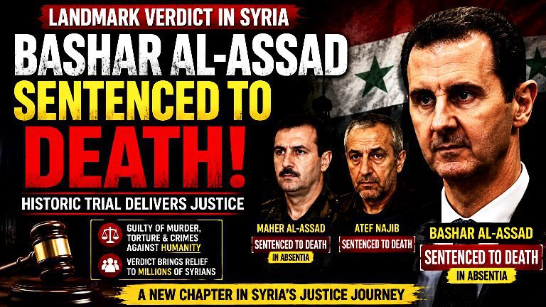 Bashar al-Assad Sentenced to Death