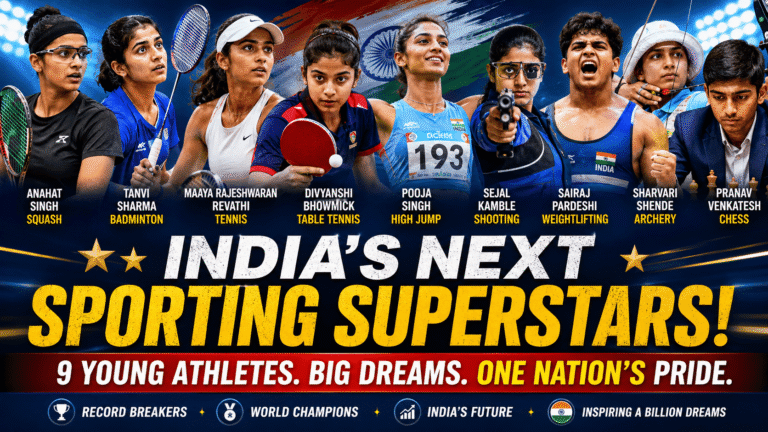 India's Rising Sports Stars: 9 Junior Athletes Rewriting India's Sporting Future