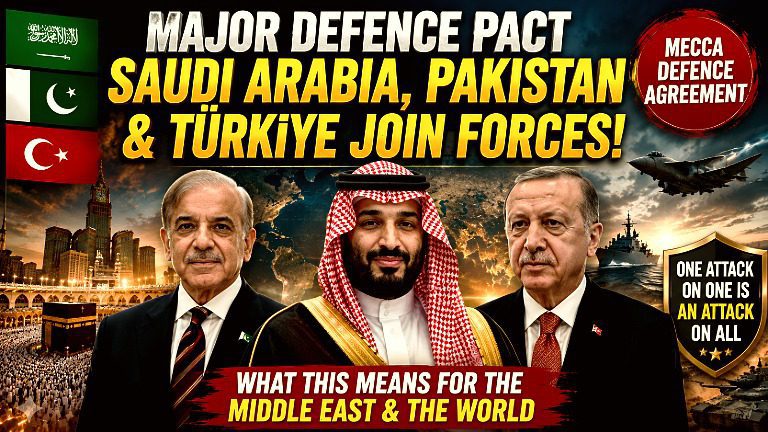 Saudi Arabia, Pakistan and Türkiye Sign Defence Pact