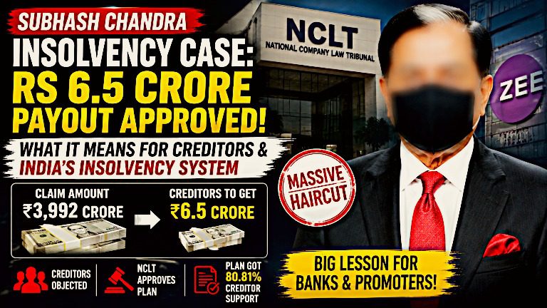 Subhash Chandra Insolvency Case