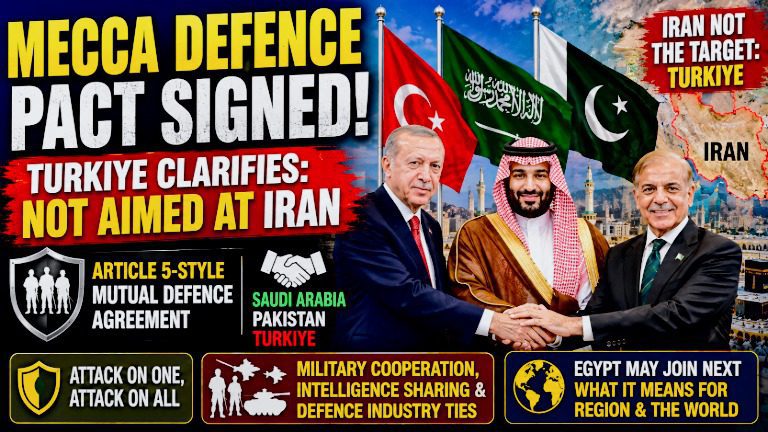 Turkiye Says Mecca Defence Pact Is Not Against Iran