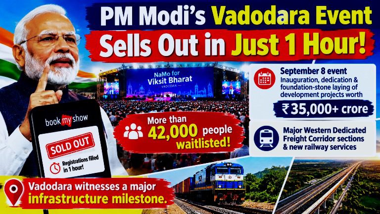 PM Modi Vadodara Event 2026